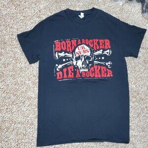 UK Subs Born A Rocker 2015 Tour T-Shirt